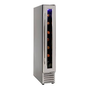 Koolatron 7 Bottle Slim 6-in Built-In Under Counter Wine Fridge
