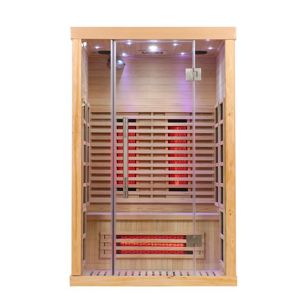 Sauna infrarouge à spectre complet 2 places en pruche Blisspod — free download