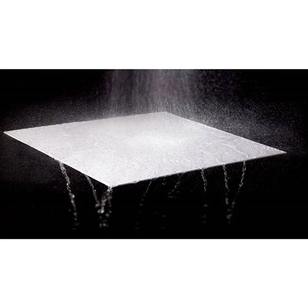 Dalles de plafond Bricks de Wexstar 24 x 24 po blanc résistant à l'eau et au feu en silicate de calcium 12/pqt