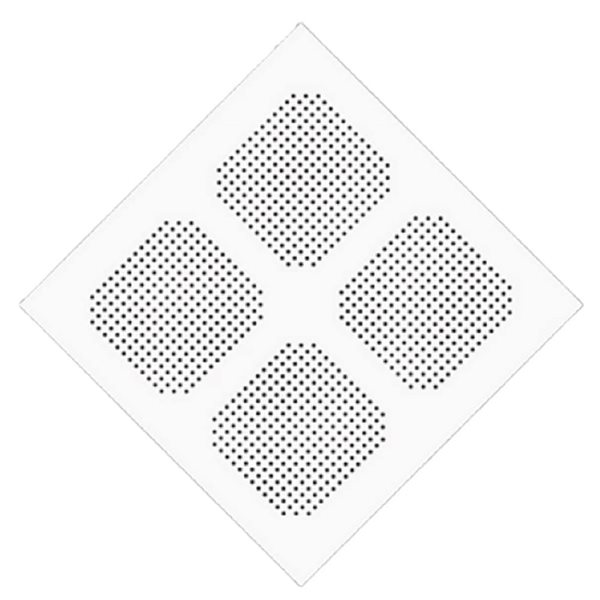 Dalles de plafond Sky Lite de Wexstar 24 x 24 po blanc résistant à l'eau et au feu en silicate de calcium 12/pqt