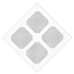 Dalles de plafond Sky Lite de Wexstar 24 x 24 po blanc résistant à l'eau et au feu en silicate de calcium 12/pqt