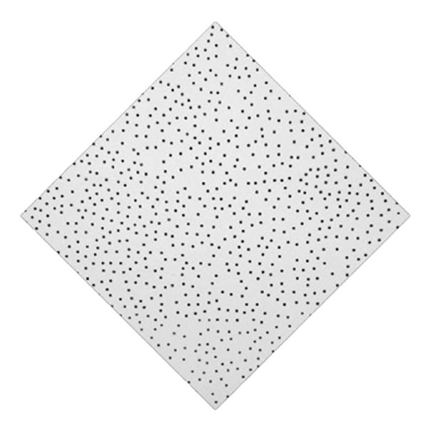 Dalles de plafond Lunar de Wexstar 24 x 24 po blanc résistant à l'eau et au feu en silicate de calcium 12/pqt