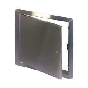 Best Access Doors 12 x 12-in Stainless-Steel Flush Universal Wall Access Panel with Exposed Flange