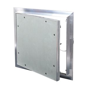 Porte d'accès de Best Access Doors en aluminium 8 x 8 po encastrée de ½ po avec bride dissimulée