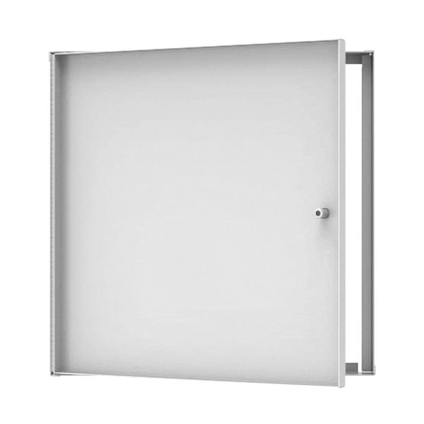 Porte d'accès murale encastrée de Best Access Doors 12 x 12 po en acier avec verrou