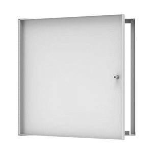 Porte d'accès murale encastrée de Best Access Doors 12 x 12 po en acier avec verrou