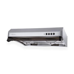 Sakura U3H 700 CFM 30-in Stainless Steel Undercabinet Range Hood with Sensor and Self-Clean Function