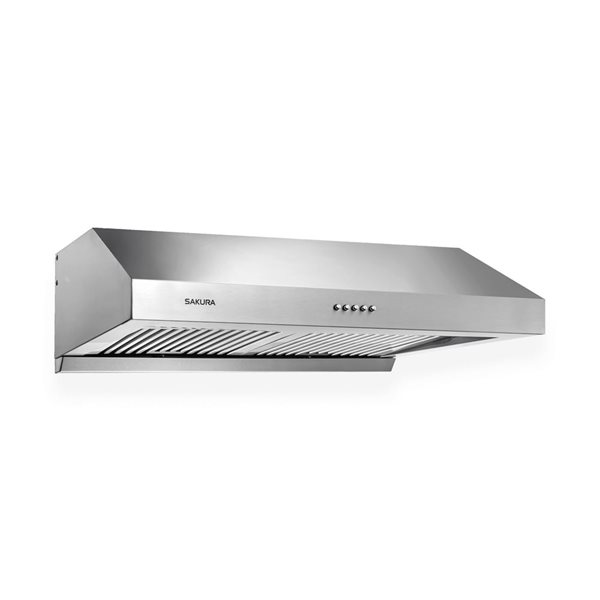 Sakura R2310 800 CFM 30-in Stainless Steel Undercabinet Range Hood with Sensor