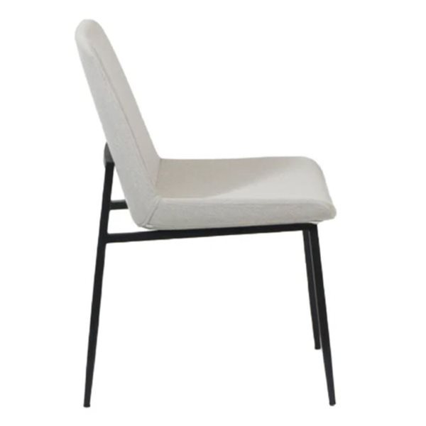 Chaise Bassilly par TAKE ME HOME blanc cassé