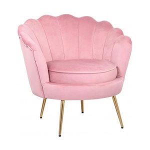 Chaise longue Wragby par TAKE ME HOME rose