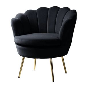 TAKE ME HOME Wragby Black Lounge Chair