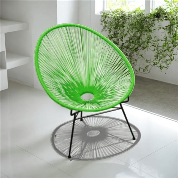 Chaise de plage TAKE ME HOME verte