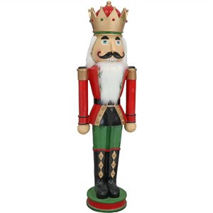 Sunnydaze Decor Matthias the Prince Indoor and Outdoor Nutcracker Statue - 35-in