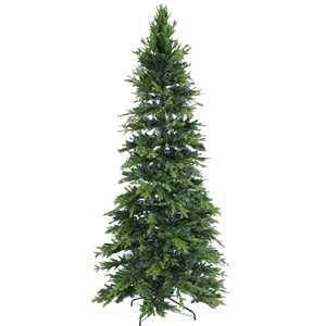 Sunnydaze Decor Slim and Stately Artificial Christmas Tree - 8 Feet