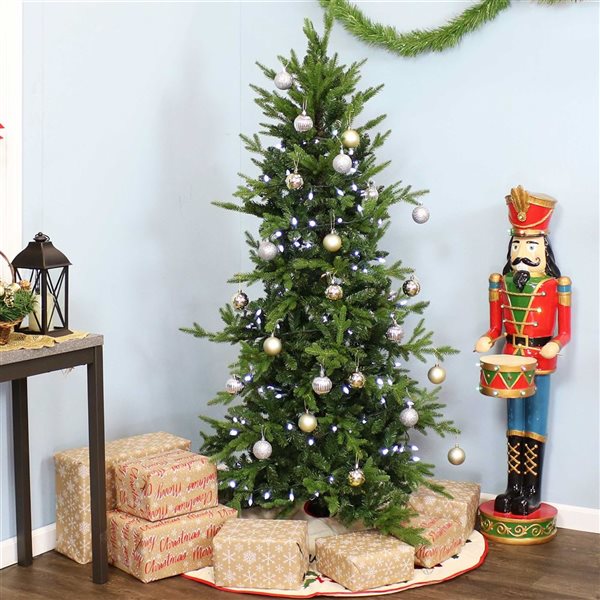 Sunnydaze Decor Slim and Stately Artificial Christmas Tree - 6 Feet