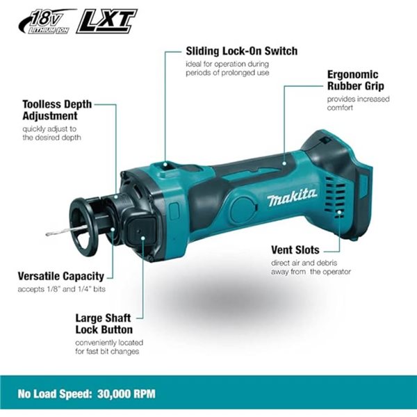 Makita 18V LXT Brushless 2 Tool Combo Kit, 5.0Ah x2