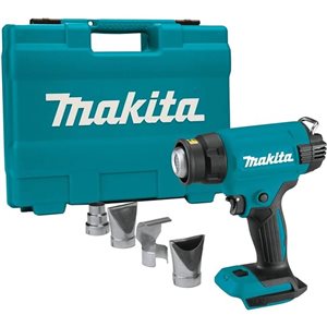 Pistolet thermique Makita 18 V LXT, gâchette variable, outil uniquement