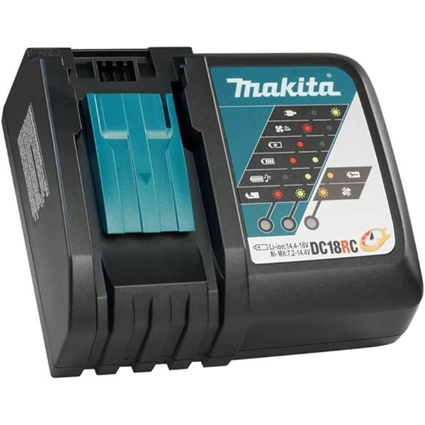 Kit combiné de 5 outils Makita 18 V LXT sans balais, 5,0 Ah x2