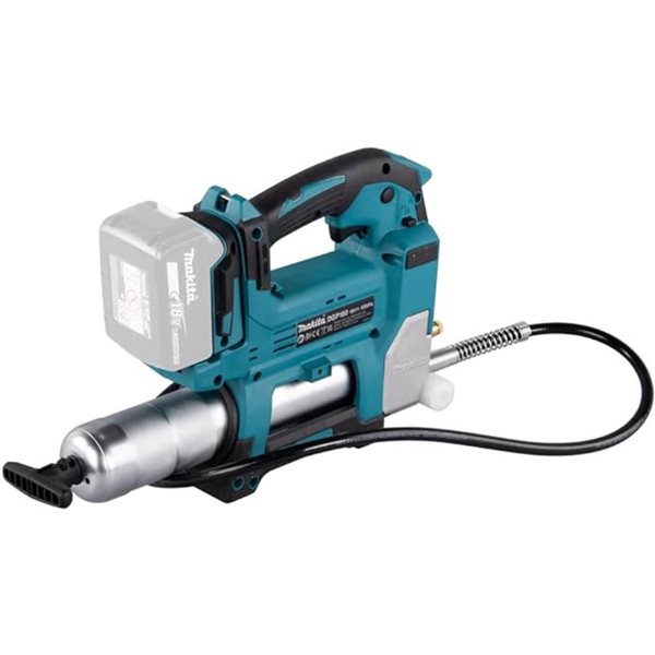 Pistolet à Graisse Sans Fil 12000 PSI Compatible Makita - Débit 140 G/min, Tuyau 30 Cm | Pour Véhicules, Machines Agricoles Et BTP