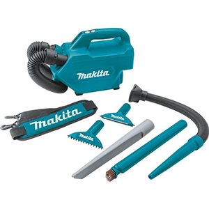 Aspirateur de véhicule Makita 18 V LXT 500 ml, outil uniquement