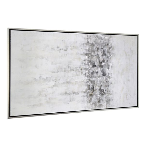 Gild Design House Winter Storm, Hand Painted Canvas