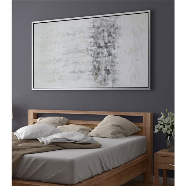 Gild Design House Winter Storm, Hand Painted Canvas