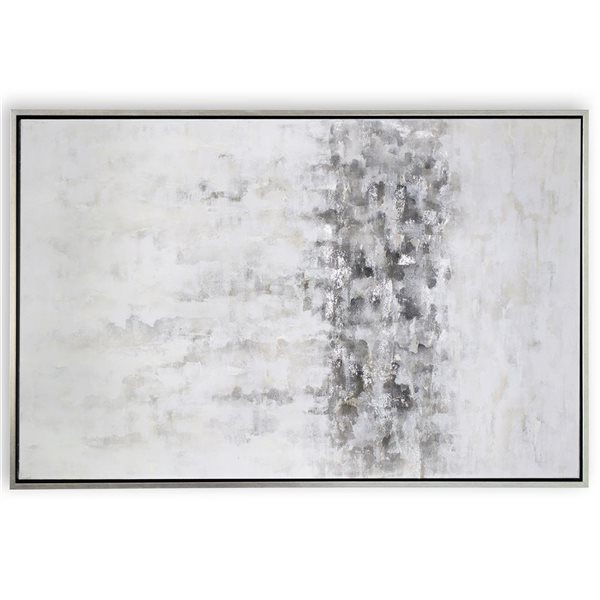 Gild Design House Winter Storm, Hand Painted Canvas