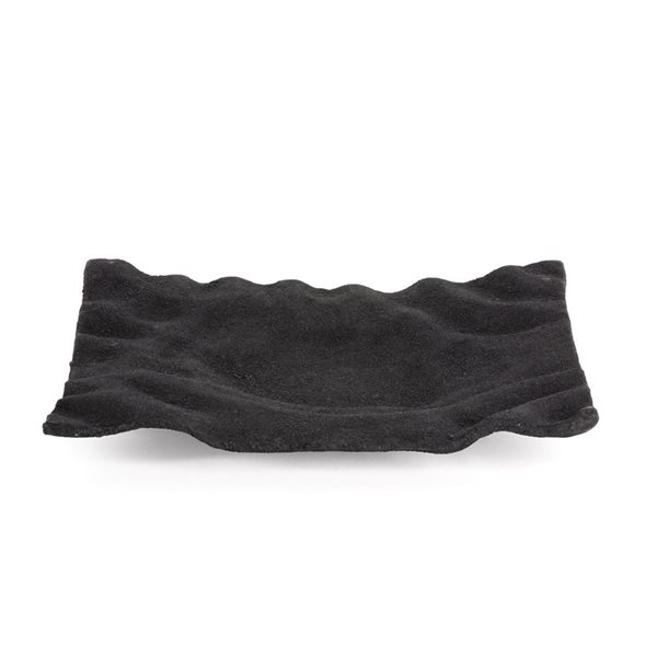 Gild Design House Amaya Decorative Metal Tray - Small Black