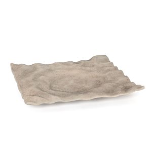 Gild Design House Amaya Decorative Metal Tray - Small Black