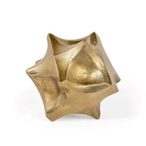Gild Design House Claudia Gold Decorative Orb Sculpture - Large