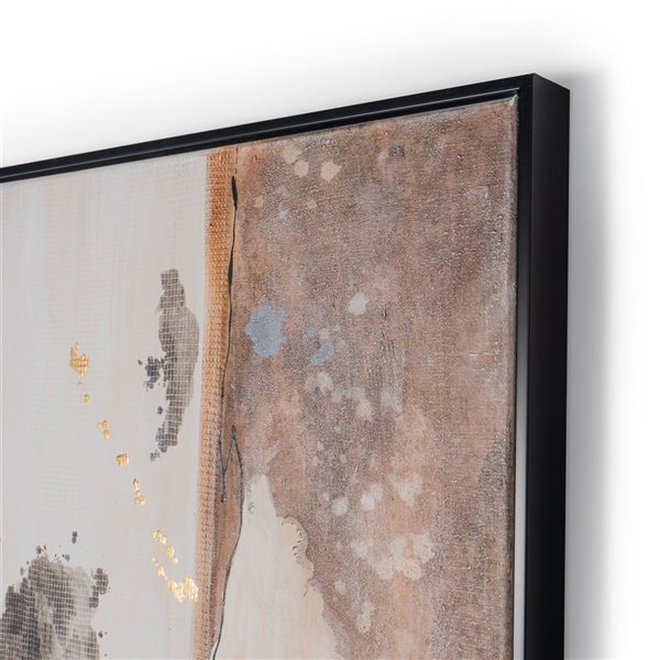 Gild Design House Layered Coast, Hand Painted Canvas