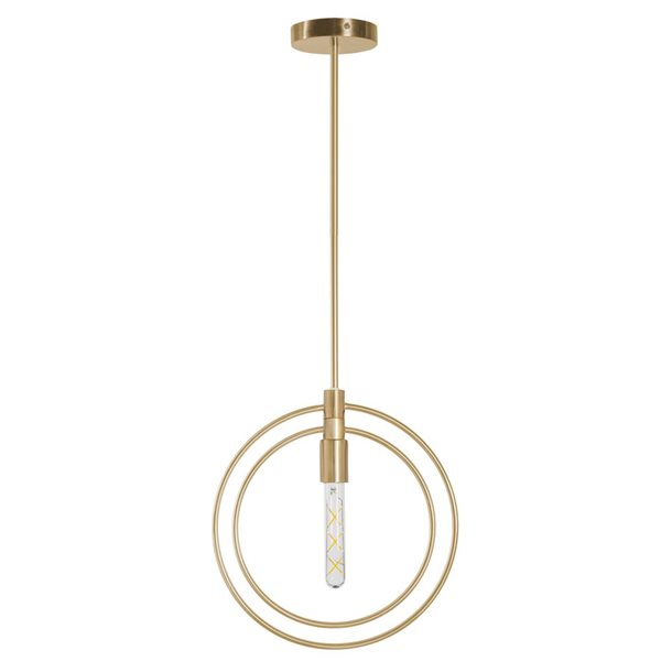 Suspension à une lumière Nyla de Gild Design House, laiton