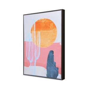Giclée peinte à la main Wild Badlands par Gild Design House
