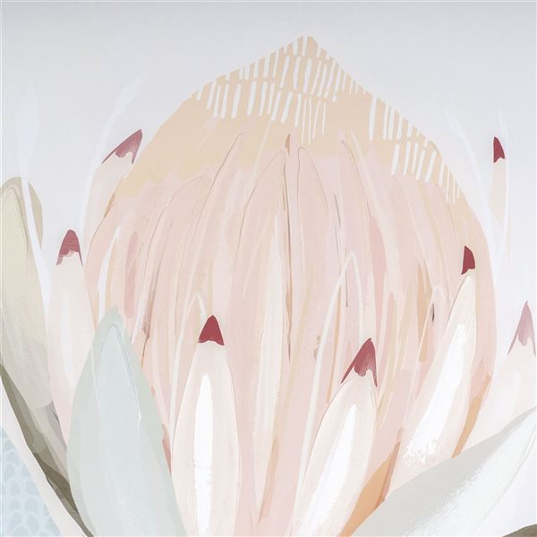 Gild Design House Pastel Petal Harmony II, Hand Painted Giclee