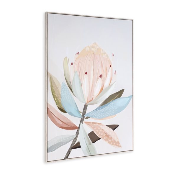 Gild Design House Pastel Petal Harmony II, Hand Painted Giclee