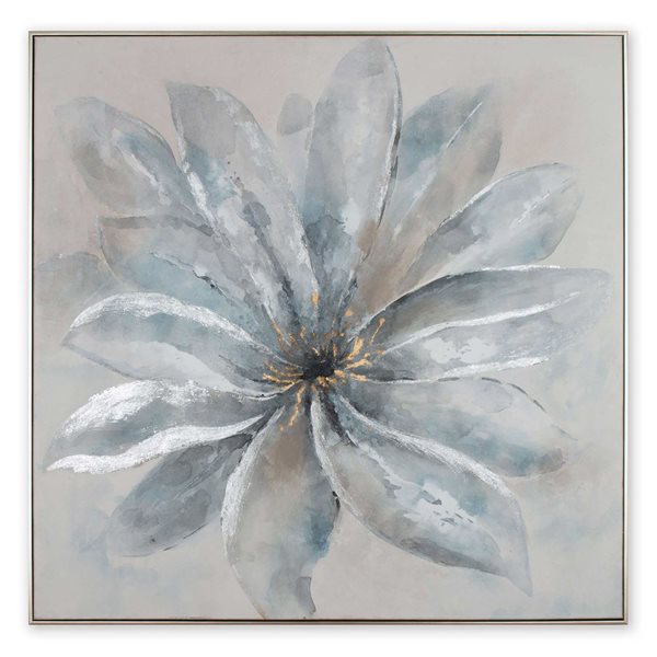 Gild Design House Radiant Blossom, Small, Hand Painted Canvas