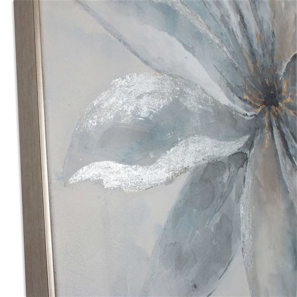 Gild Design House Radiant Blossom, Small, Hand Painted Canvas