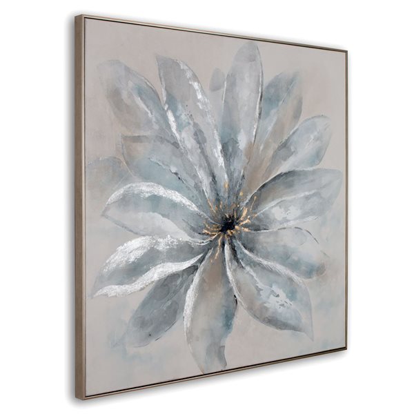 Gild Design House Radiant Blossom, Small, Hand Painted Canvas