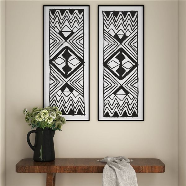 Gild Design House Modern Tribal Shadow Box