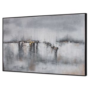 Gild Design House Hushed Breeze, Hand Painted Canvas