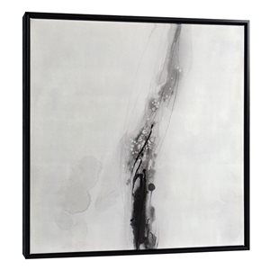 Gild Design House Raven Mist II, Hand Painted Giclee Canvas