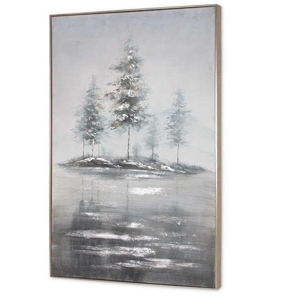 Gild Design House Mystic Woods Hand Painted Canvas