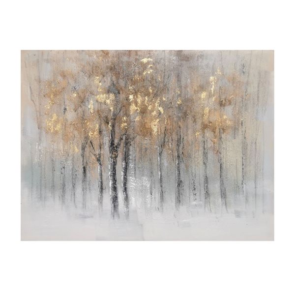 Gild Design House Woodland Ambience, Hand Painted Canvas