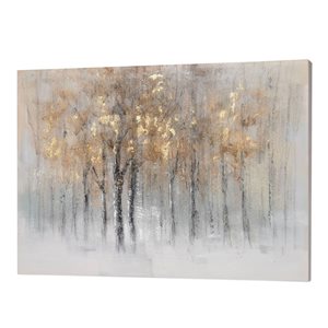 Gild Design House Woodland Ambience, Hand Painted Canvas