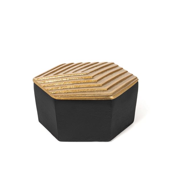 Gild Design House Mahira Decorative Metal Box - Small