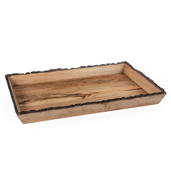 Gild Design House Darius Rectangle Wood Trays - Set of 2