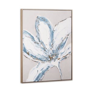 Gild Design House Whispers of a Lily, Hand Painted Canvas