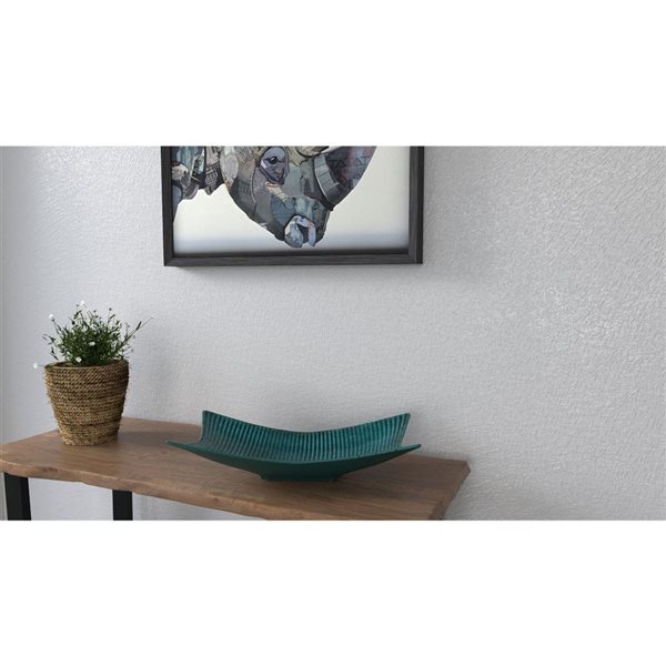 Gild Design House Amalyn Teal Decorative Ceramic Tray