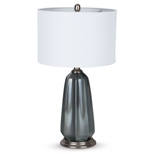 Gild Design House Kashton 28-in Grey Ceramic Table Lamp