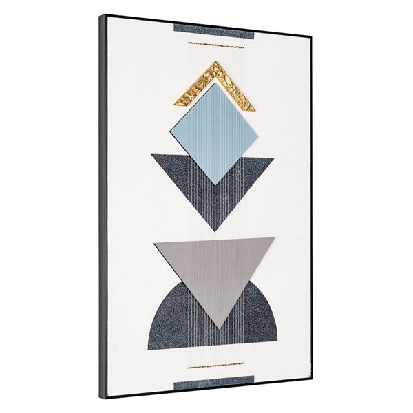 Gild Design House Semblance Modern Geometric Shadow Box